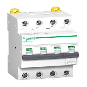Дифавтомат Schneider Electric Acti9 4P 20А ( C ) 6 кА, 30 мА ( A-SI ), A9D77420 (ШНАЙДЕР) Дифавтомат Schneider Electric Acti9 4P 20А ( C ) 6 кА, 30 мА ( A-SI ), A9D77420 (ШНАЙДЕР)