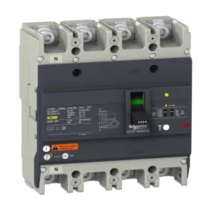 Силовой автомат Schneider Electric Easypact EZC 250, TM-D c диф защитой, 36кА, 4P, 200А (ШНАЙДЕР) Силовой автомат Schneider Electric Easypact EZC 250, TM-D c диф защитой, 36кА, 4P, 200А (ШНАЙДЕР)