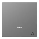 Клавиша с линзой Schneider Electric MERTEN D-LIFE, нержавеющая сталь