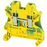 Schneider Electric Linergy TR NSYTRV42PE клеммник винтовой защитного заземления 4 мм², жёлто-зелёный